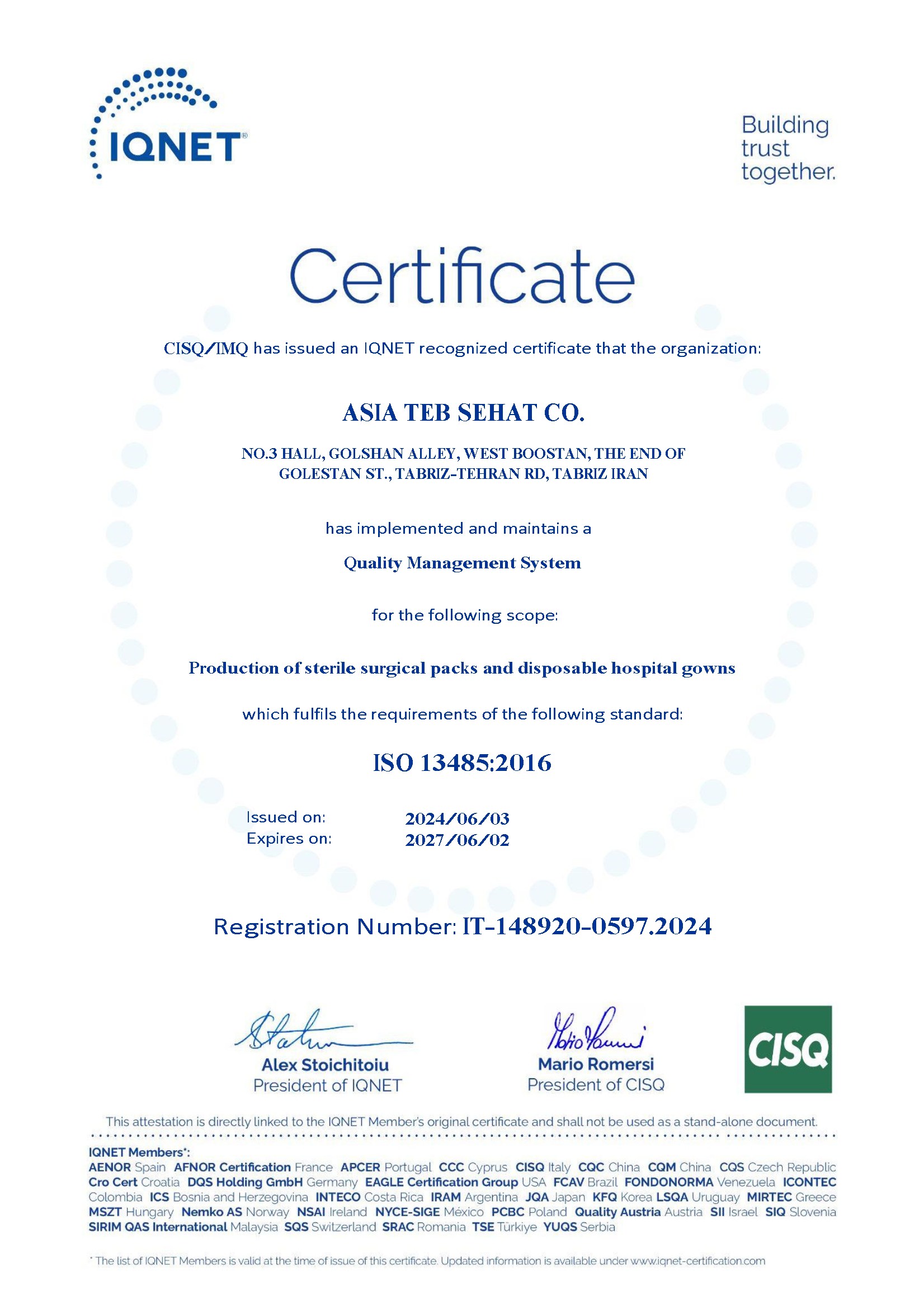 ISO 13485:2016 - Page 2